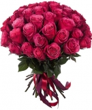 Bright Pink/Crimson Classic Roses