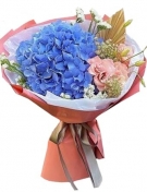 Hydrangea & Eustoma