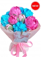 Zephyr Peonies & Hydranger, 5 sizes bouquet