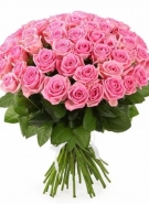 Elite Long Stem Pink Roses, From 5 to 101