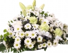 Mourning Arrangement in a Basket