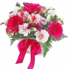 Pink Harmony Flower Basket - 3 sizes