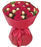 Розы & Ferrero