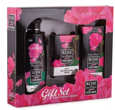 "Bulgarian Rose" set for men