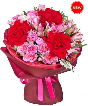 Червоне у різних тонах