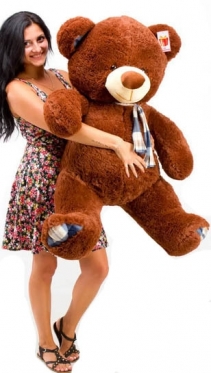 Ведмедик шоколадний, 130-150 см