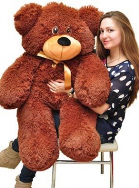 Chocolate Bear, 130-140 cm