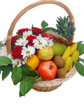 Fruits (4 kilos) & Roses