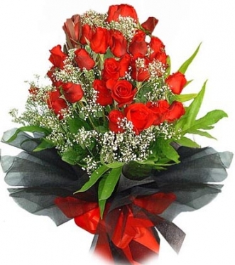 The Red Roses Bouquet