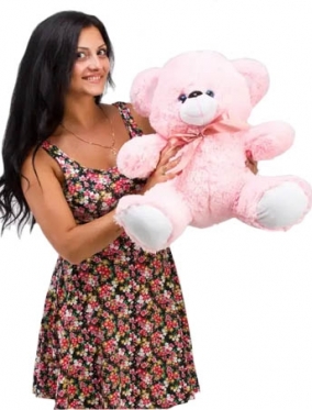 Розовый Медведь 100-110 cm