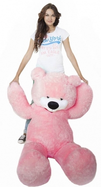 Рожевий ведмедик 130-140 cm