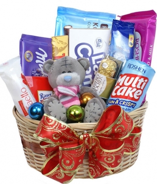 Christmas Set with a Bear