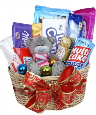 Christmas Set with a Bear