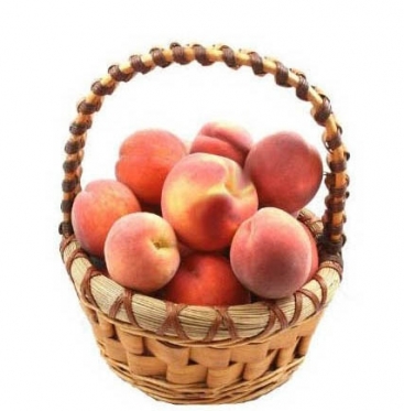 Корзина персиков - Выберите вес