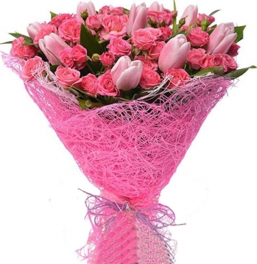 Весна у рожевому - 3 варiанти