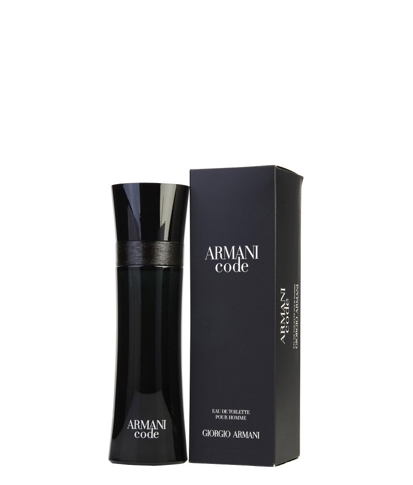 georgio armani black code