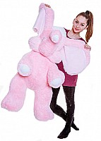 Cute Pink Elephant 4 sizes image 2